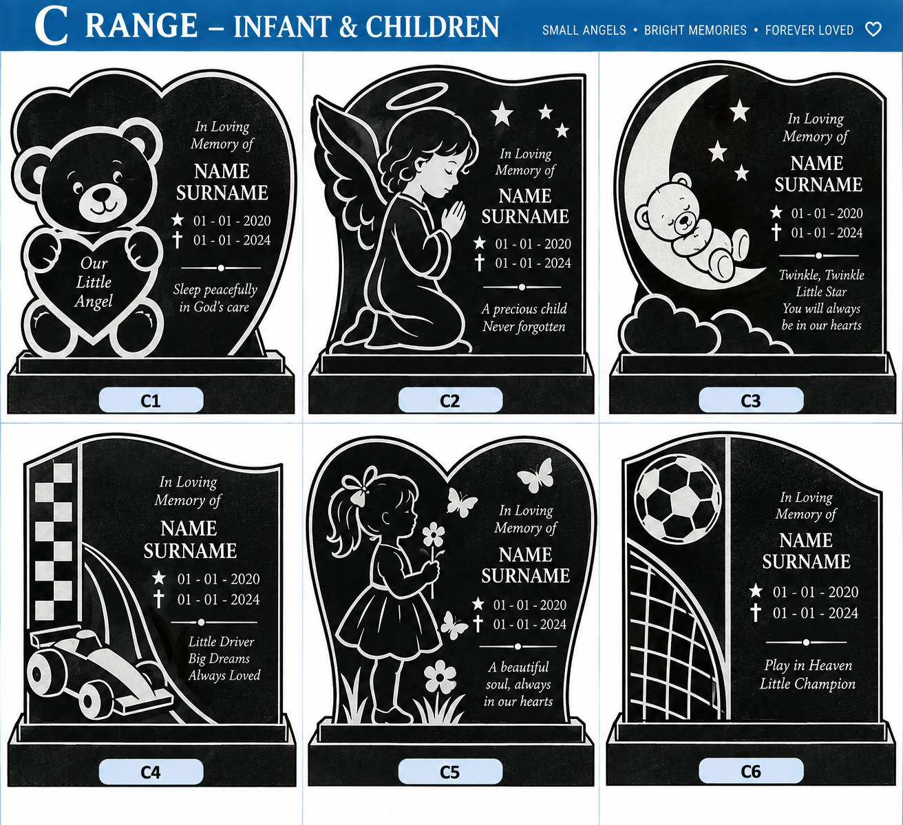 C Infant and Children Range